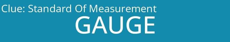 Standard Of Measurement