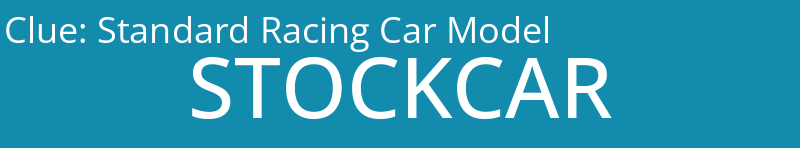 Standard Racing Car Model