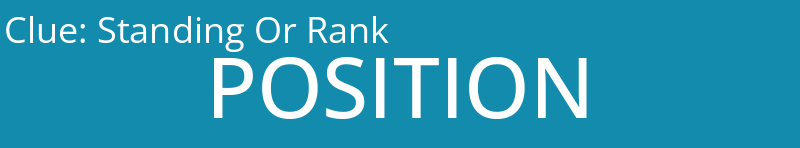Standing Or Rank