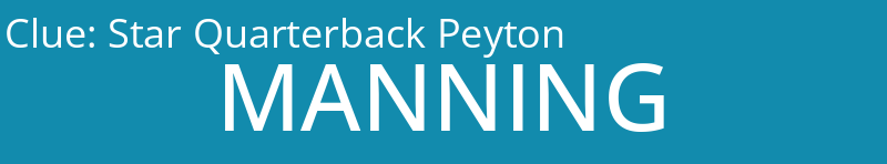Star Quarterback Peyton