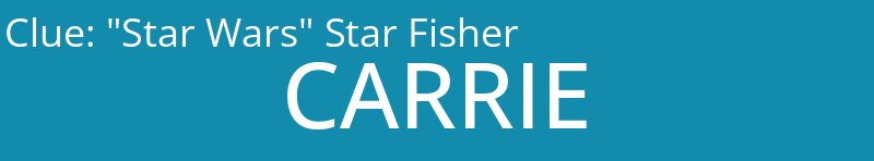 "Star Wars" Star Fisher