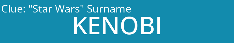"Star Wars" Surname