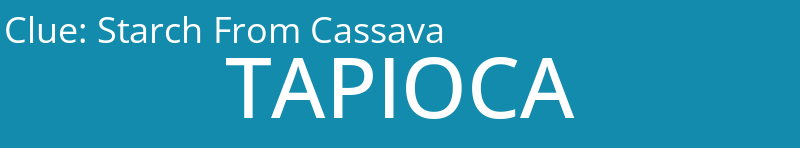 Starch From Cassava
