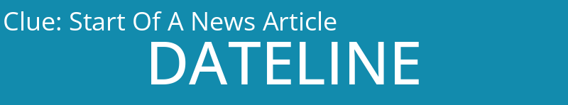 Start Of A News Article