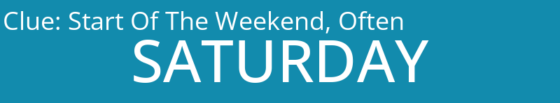 Start Of The Weekend, Often