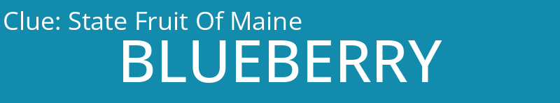 State Fruit Of Maine