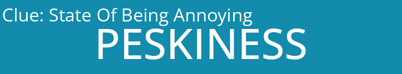 State Of Being Annoying