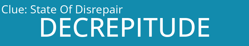 State Of Disrepair