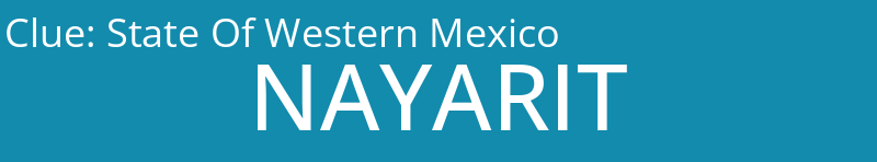 State Of Western Mexico