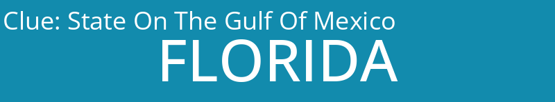 State On The Gulf Of Mexico