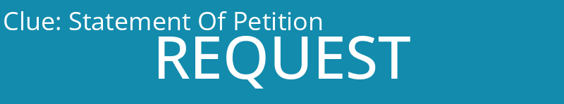 Statement Of Petition