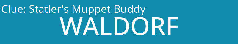 Statler's Muppet Buddy