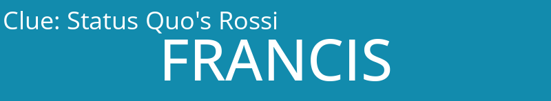 Status Quo's Rossi