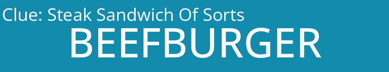 Steak Sandwich Of Sorts