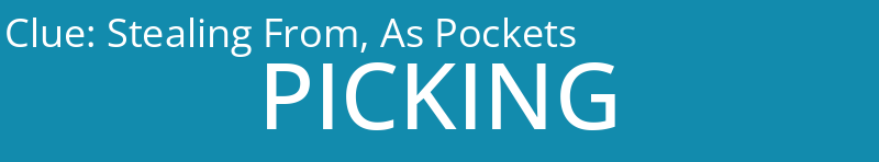 Stealing From, As Pockets