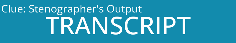 Stenographer's Output