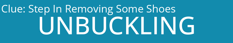 Step In Removing Some Shoes