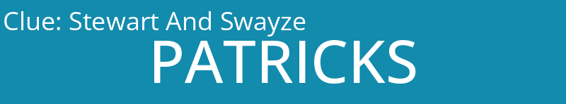 Stewart And Swayze