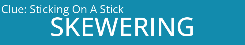 Sticking On A Stick