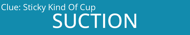 Sticky Kind Of Cup