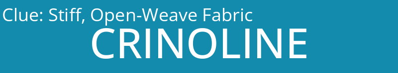 Stiff, Open-Weave Fabric