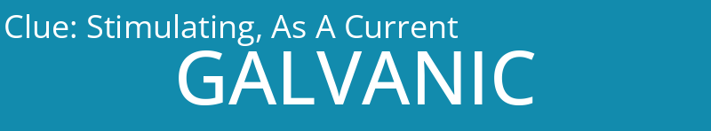 Stimulating, As A Current