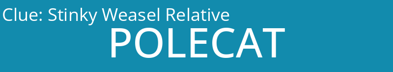 Stinky Weasel Relative