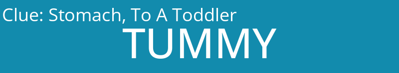 Stomach, To A Toddler