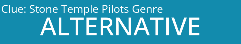 Stone Temple Pilots Genre