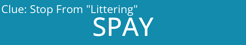 Stop From "Littering"