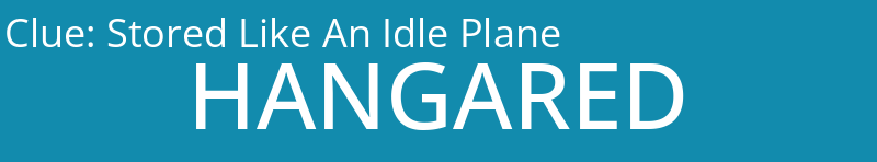 Stored Like An Idle Plane