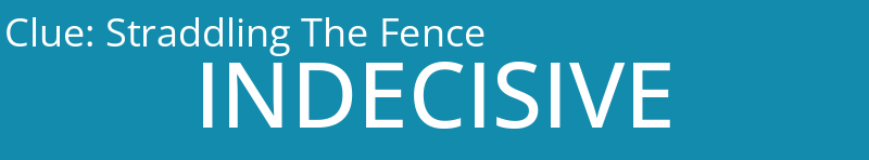 Straddling The Fence