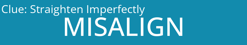Straighten Imperfectly