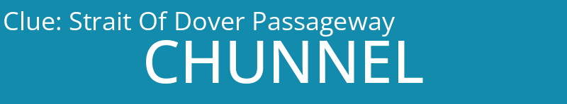 Strait Of Dover Passageway