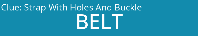 Strap With Holes And Buckle