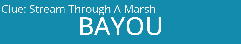 Stream Through A Marsh