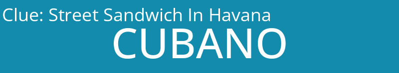 Street Sandwich In Havana