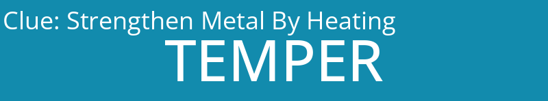 Strengthen Metal By Heating