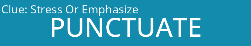 Stress Or Emphasize
