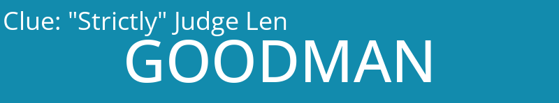 "Strictly" Judge Len