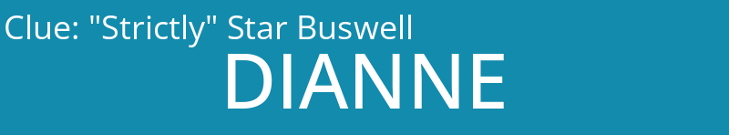 "Strictly" Star Buswell