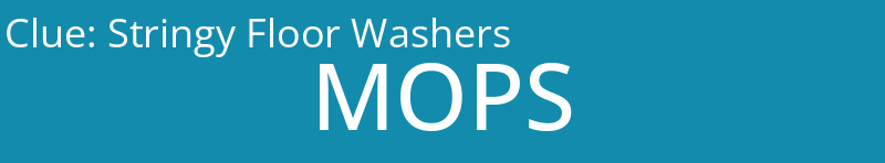Stringy Floor Washers