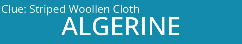 Striped Woollen Cloth