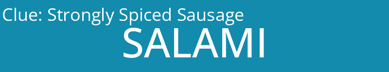 Strongly Spiced Sausage