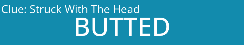 Struck With The Head