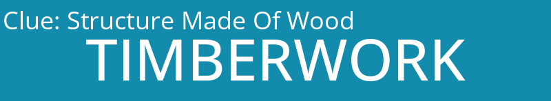 Structure Made Of Wood