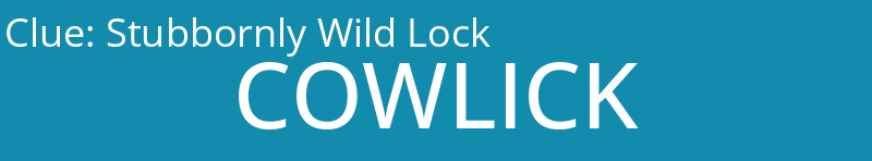 Stubbornly Wild Lock