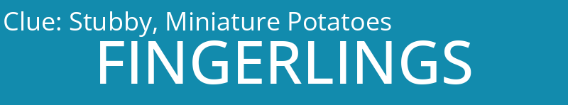 Stubby, Miniature Potatoes