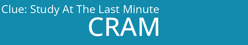 Study At The Last Minute