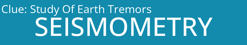 Study Of Earth Tremors